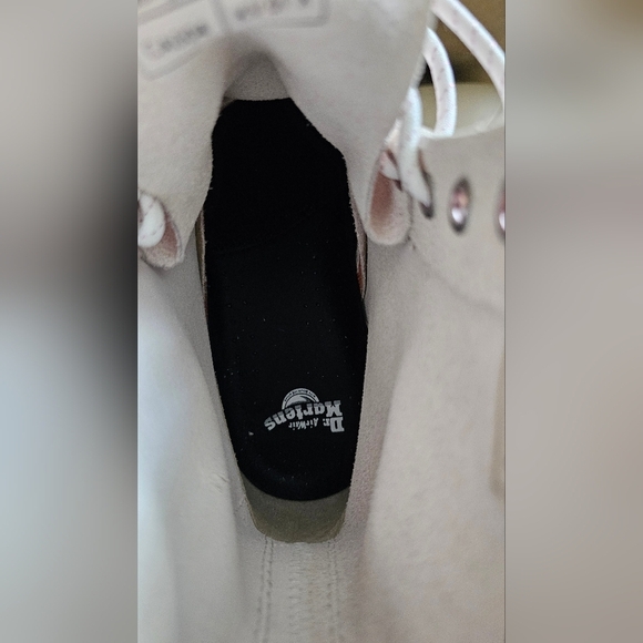 Dr. Martens 1460 Bejeweled  Boots White Glitter Pink Laces Size US 8 27655 - Picture 4 of 9